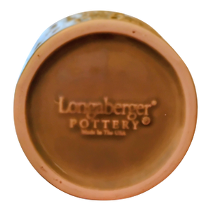 Longaberger Pottery Sage Green Vase