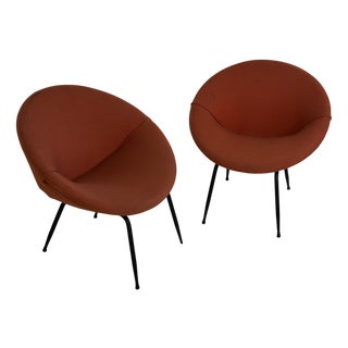 Living Room Armchairs, 1960s, Set of 2 For Sale