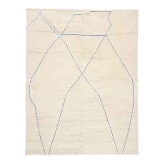 Room Size Moroccan Style Area Rug - 12'03 X 15'09 For Sale