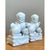Ceramic Vintage Blanc De Chine Porcelain Foo Dogs - Pair For Sale - Image 7 of 12