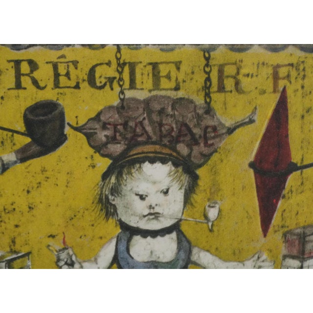 Tsuguharu (Léonard) FOUJITA The Management Lithograph Signed in the plate On wove paper, 20 x 20 cm (sight size) Presented...