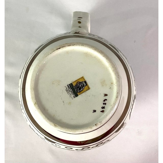 Late 19th Century Antique English Lusterware Pitcher For Sale - Image 5 of 6