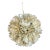 Vintage 18" Capiz Shell Lotus Flower Chandelier For Sale