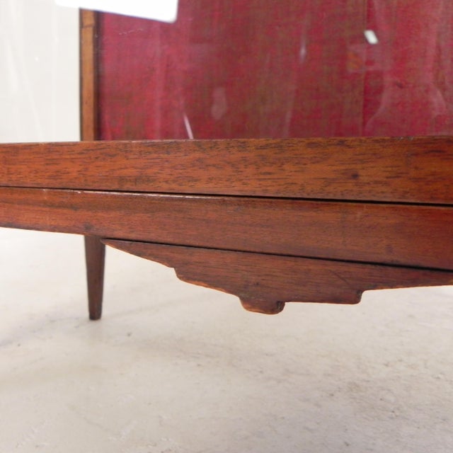 Mahogany Display Cabinet with Marble Top, 1920s For Sale - Image 15 of 18