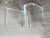 1980s Modern Lucite Glass Wave Zig Zag Suspension Waterfall Acrylic Coffee Cocktail Table For Sale - Image 9 of 9