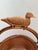 Vintage Rustic Asian Wood Carved Duck Basket For Sale - Image 4 of 10