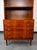 Mid Century Danish Modern Bookshelf Cabinet Teak Shelves 5 Drawers Shelves MCM For Sale - Image 4 of 12