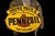 1948; Pennzoil Company - Houston, TX Vintage flagned Pennzoil logo sign. This piece features the iconic oval Pennzoil logo...