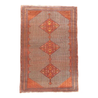 Antique Afshar Rug 7'3'' x 10'11'' For Sale