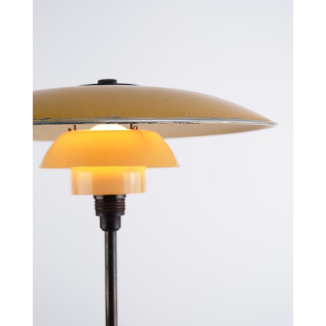 Model Ph 3.5/2.5 Table Lamp in Yellow with Painted Metal Top Shade by Poul Henningsen for Louis Poulsen, 1930s For Sale - Image 3 of 10