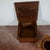 Brown Antique Bathroom Stool or Side Table For Sale - Image 8 of 9