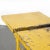 Yellow French Army Industrial Yellow Table, 1960s For Sale - Image 8 of 13