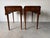 Vintage Mahogany Pembroke Drop-Leaf Nightstands – Pair For Sale - Image 11 of 13
