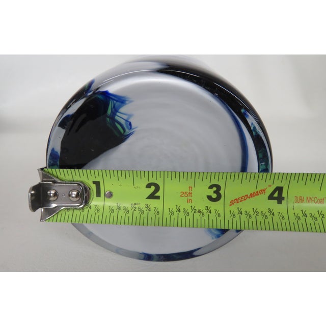 Mid Century Modern Art Glass Tall Vase Jug Pitcher 4684b For Sale - Image 13 of 13