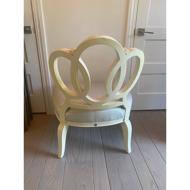 Henredon Barbara Barry Bracelet Chair For Sale - Image 4 of 9