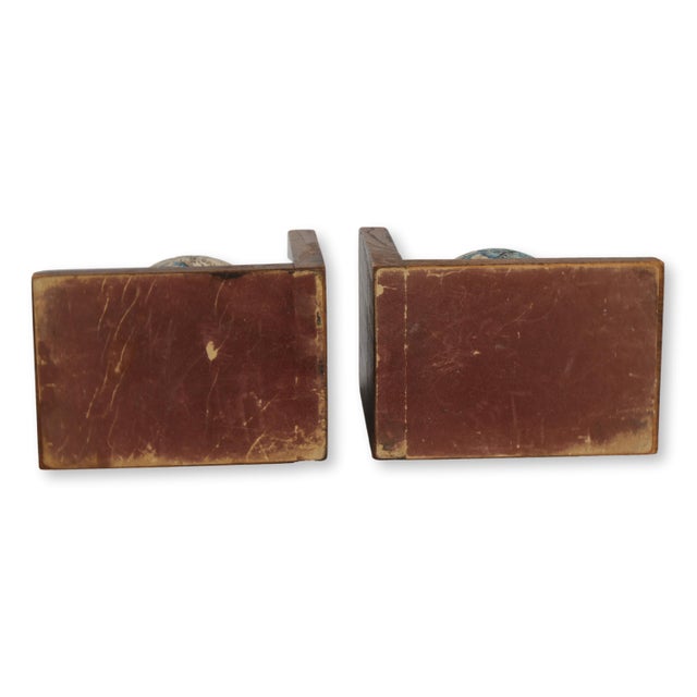 Midcentury Italian Globe Bookends For Sale - Image 4 of 4