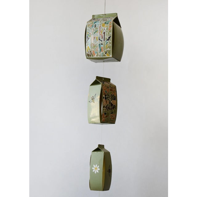 Vintage Hand-Painted Carton Mobile by Paul Bechtold, Circa 1960s For Sale - Image 4 of 18