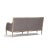 Audley Sofa in Gray For Sale - Image 4 of 5