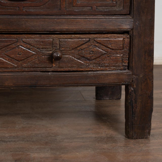 17th Century Chestnut Console Buffet Sideboard From Portugal For Sale - Image 16 of 17