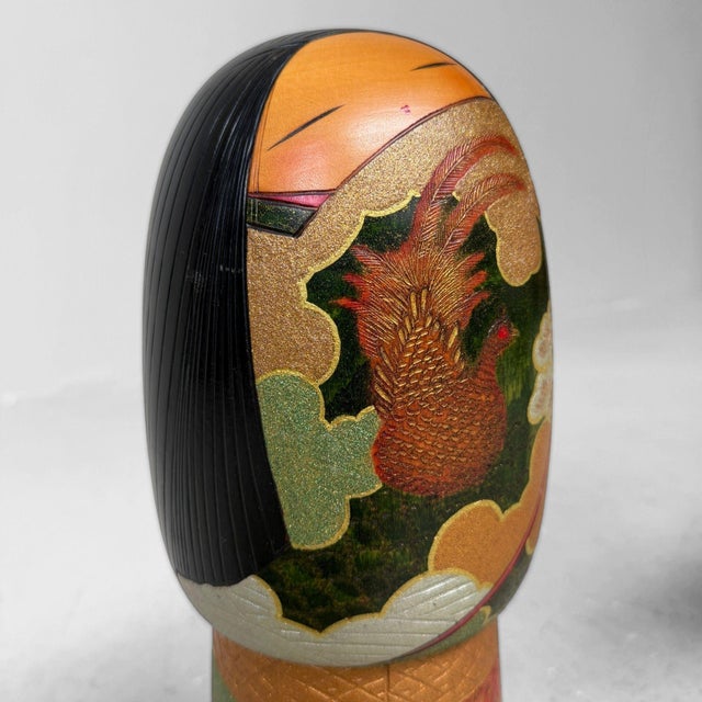 Large Japanese Sōsaku Kokeshi by Toa Sekiguchi, 1960s For Sale - Image 6 of 11