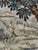 Vintage French Jacquard The Lignon Tapestry in the style of Aubusson, 1970s For Sale - Image 9 of 18