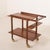 Vintage Brass and Teak Bar Cart, 1960s For Sale - Image 12 of 13