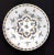 AK Dutch Delftware Dutch Delft Set of Six Dinner Plates With Plants and Ribbon For Sale - Image 4 of 11