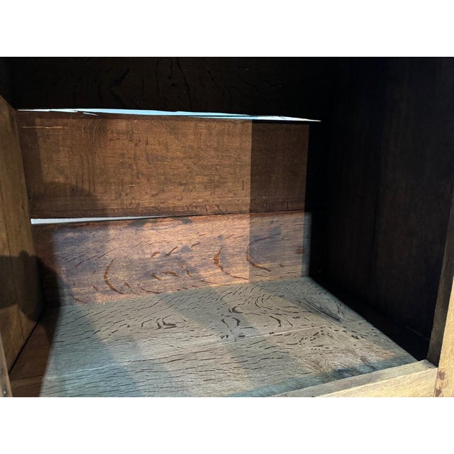 Wood Rustic French Country Farmhouse Kitchen Cabinet, 1820 For Sale - Image 7 of 18