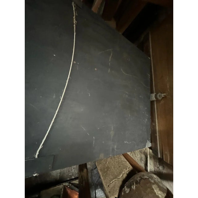 Wood Antique Wooden Wall Plate by P. Martin Baee, 1816 – Framed Art From Richmond For Sale - Image 7 of 7