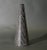 Stig Lindberg Gustavsberg Domino Series Black and White Stoneware Cone Vase, 1950s Swedish Modern For Sale - Image 11 of 12