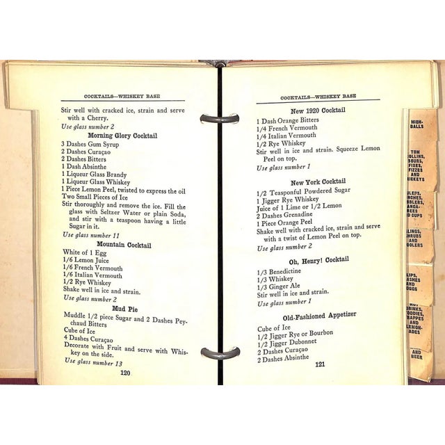 1930s "The Official Mixer's Manual" 1934 Duffy, Patrick Gavin For Sale - Image 5 of 12