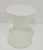 Minotti's Cesar's table in white shiny lacquer. Goes anywhere and perfect wherever you need a side table with style,...