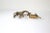 Vintage Small Pair of Vintage Brass Giraffe Figurines For Sale - Image 4 of 8