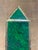 Hollywood Regency Vintage Hand Painted Faux Malachite Tole Obelisk For Sale - Image 3 of 7
