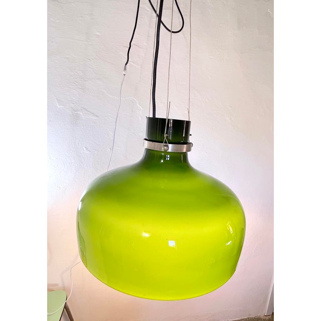 Large Venetian Ceiling Lamp Murano Glass, 1980s For Sale - Image 4 of 6