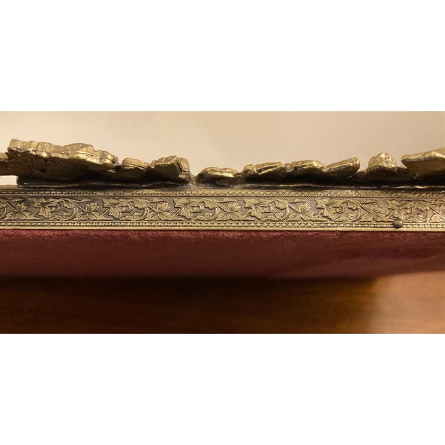 Early 20th Century Vintage Dresser Vanity Mirror Tray For Sale - Image 5 of 12