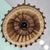 1960s Mid-Century Scandinavian Rustic Wood and Burlap Hanging Lamp, 1960s For Sale - Image 5 of 10