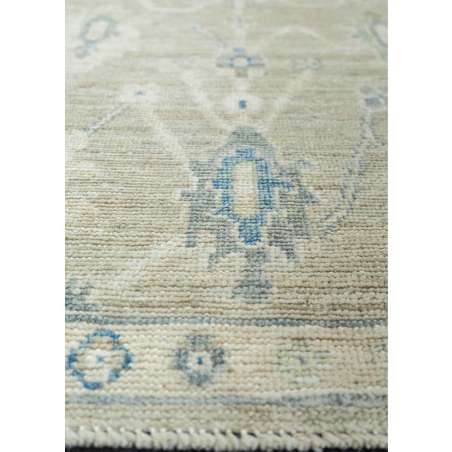 Contemporary Oushak Rug 2'2" x 4' For Sale - Image 3 of 4