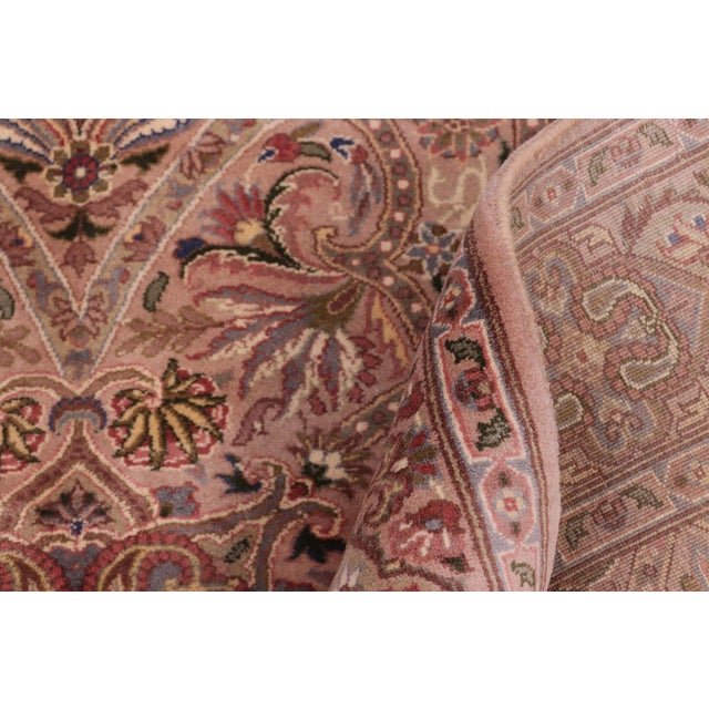 Textile Elegant Pak-Persian Brown/Brown Wool Rug - 4'1'' X 6'0'' For Sale - Image 7 of 9