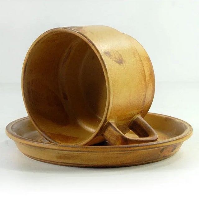 Large Ceramic Gresline Cup from Ambroggio & Franco Pozzi, Italy, 1970s For Sale - Image 4 of 10