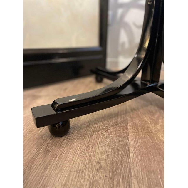 Coat Stand in Black Ebonized Wood from Thonet, 1990s For Sale - Image 9 of 13