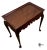 Vintage Chippendale Style Mahogany Accent Tea Table For Sale In Greensboro - Image 6 of 11