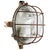 Vintage French Industrial Wall Light in Cast Iron and Clear Glass For Sale - Image 6 of 6