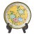 Small Oriental Hand Painted Decorative Plate With Display Easel For Sale