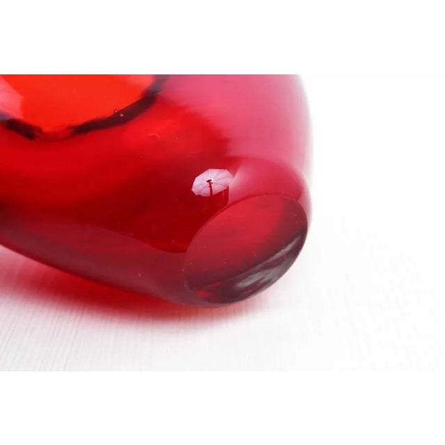 Vase in Glass from Deru Design International, 1970s For Sale - Image 6 of 11