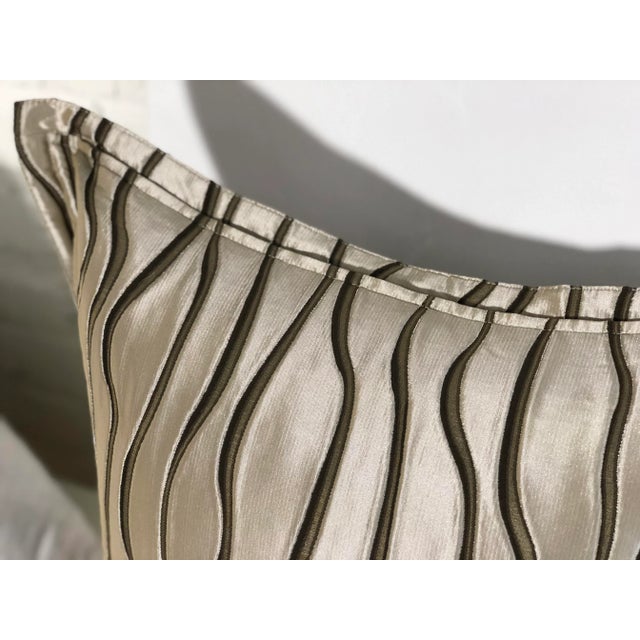 20" Square Jim Thompson Pillows - a Pair For Sale - Image 12 of 13