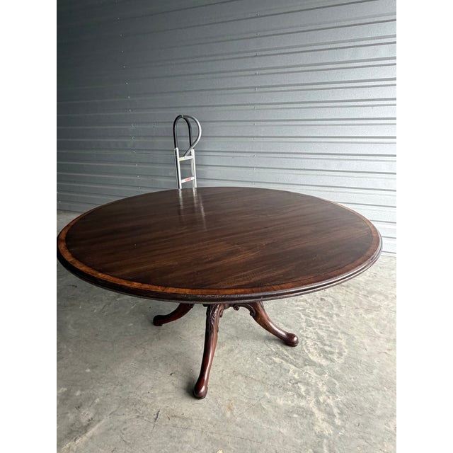 60" English Dining Table For Sale - Image 10 of 10