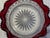 Antique Heisey Glass No. 1220 "Punty Band" Ruby Stained Berry Bowl, C. 1900 For Sale - Image 4 of 8