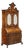 Lombard Walnut and Walnut Burl Trumeau For Sale