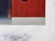 Midwinter by Justin Wheatley | Acrylic on Canvas Red Barn in Snow For Sale - Image 10 of 11